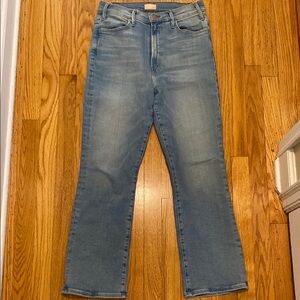 MOTHER The Hustler Ankle Jeans, Sz 30